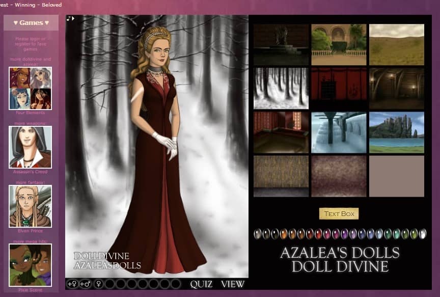 Anime Avatar Creator - DollDivine Avatar Creator (GoT Category)