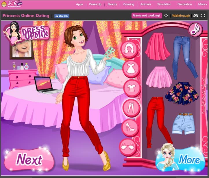 GirlsGoGames Anime Avatar Creator - Dress Up Game ( Princess Online Dating )