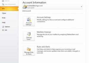 How To Recover Email Password From Outlook? 2