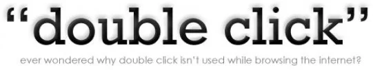 double click