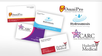 logo snap business cards