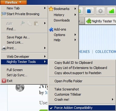 Fix Add-ons Incompatibility Issues In Mozilla Firefox 2