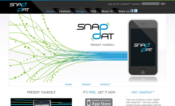 SnapDat   Home Page