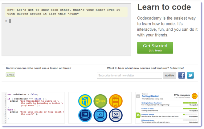 Learn Programming Online With Codecademy