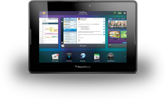 BlackBerry PlayBook Multitasking