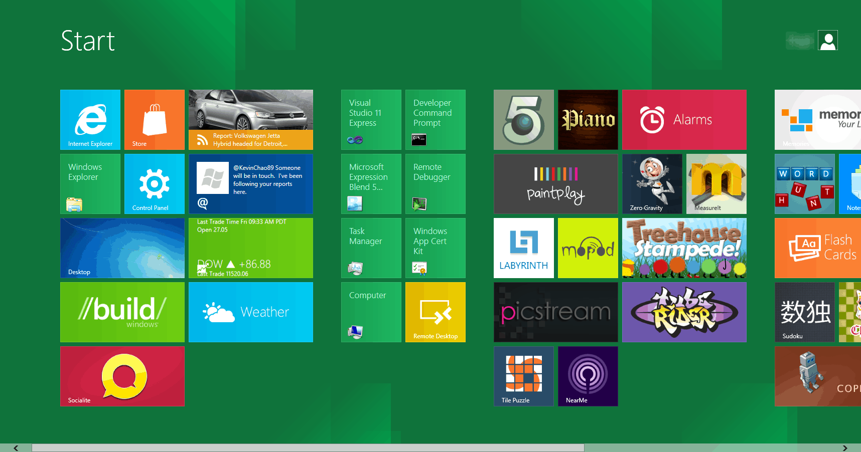 Windows 8 Consumer preview