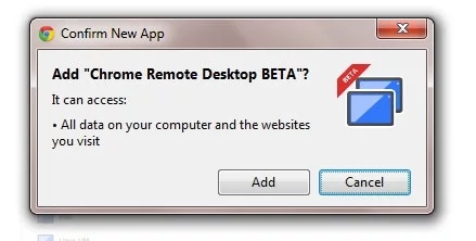 Chrome Remote Desktop-ADD