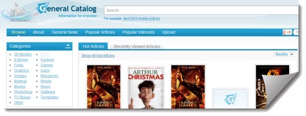 general catalog General Files Downloader
