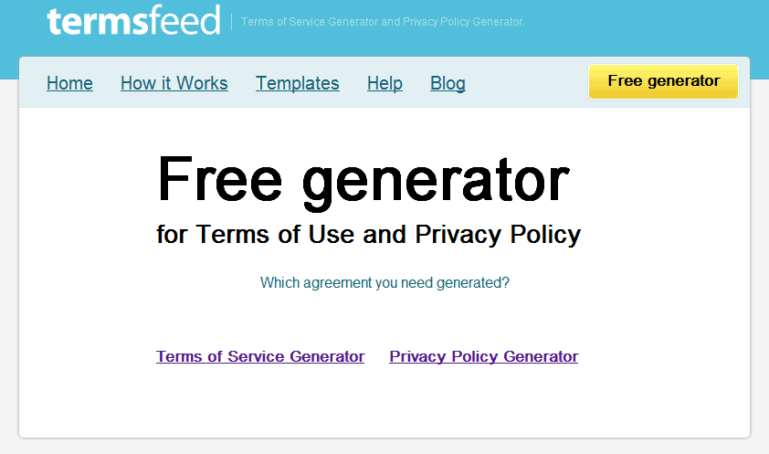 Termsfeed Overview
