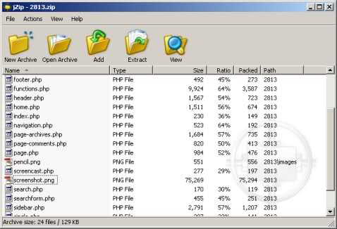 j-zip freeware file compression