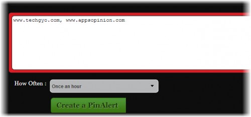 add domain to pinalerts