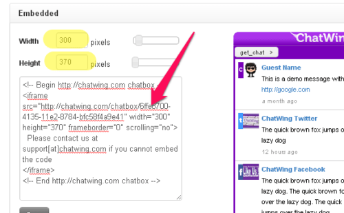 Chatwing Live Chat Widget helps increase websites' user engagment. 3