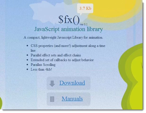 Free CSS and JavaScript Animation Libraries to Sparkle Your Website fx javascript animation library
