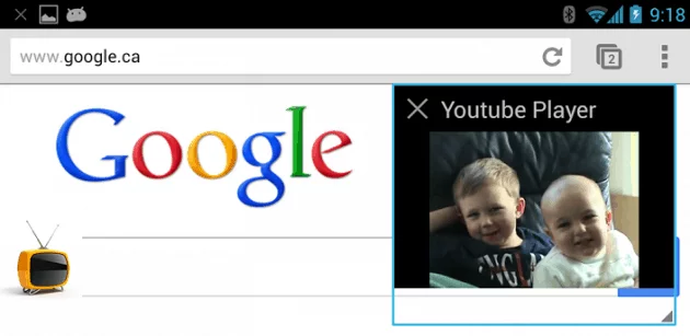 Floating YouTube Popup Video android app