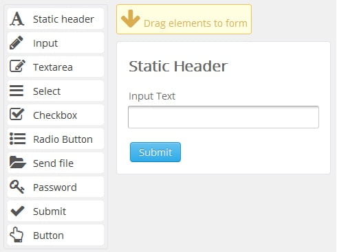 html form generator
