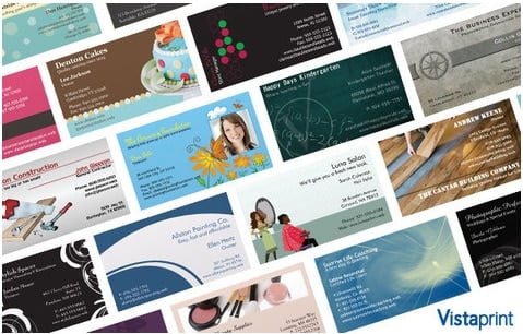 vista print business card designs