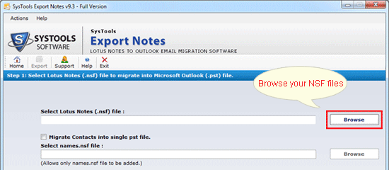 export lotus notes email to outlook