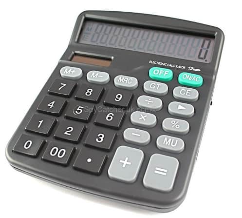 calculator voice recorder