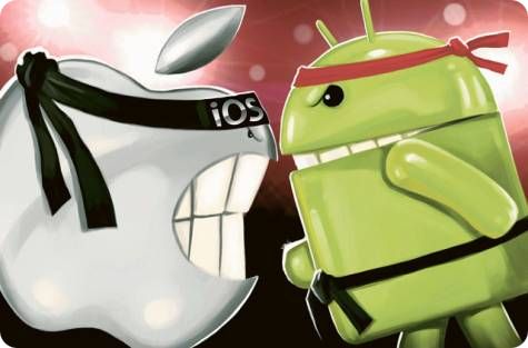 android vs ios smartphone battle