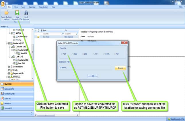 OST to PST conversion Works 