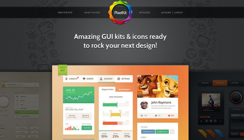PixelKit Premium UI Kits and Design Resources