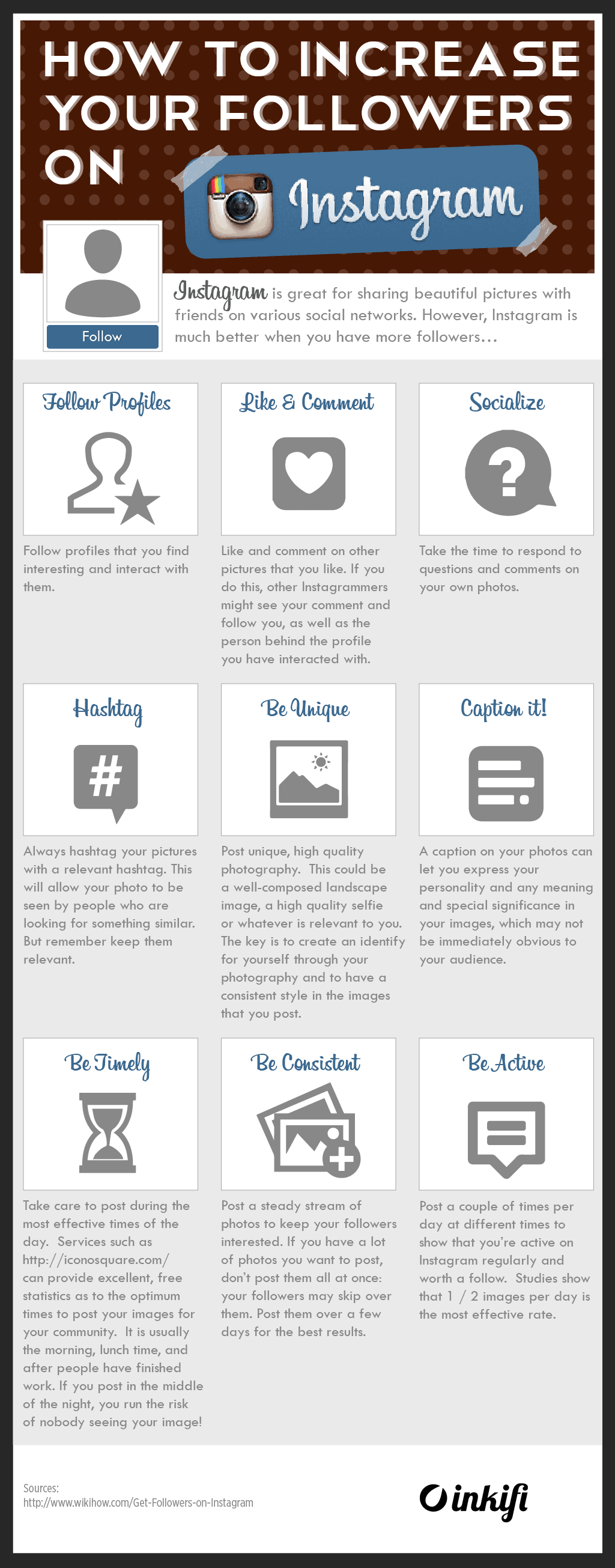 instagram followers infographic