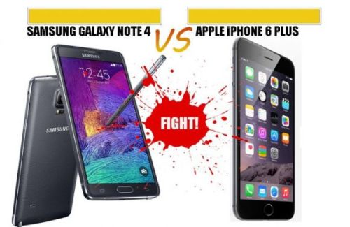 iphone 6 vs note4 comparison