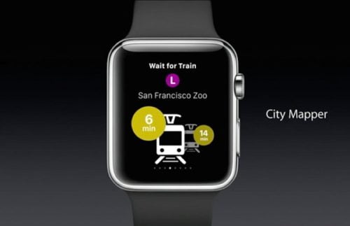 citymapper apple watch  app