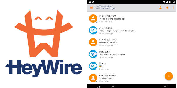 heywire Enterprise Mobile Apps