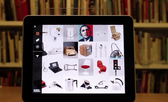 The design museum collection app for online learning 