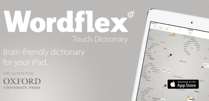 Wordflex touch dictionary with content from oxford