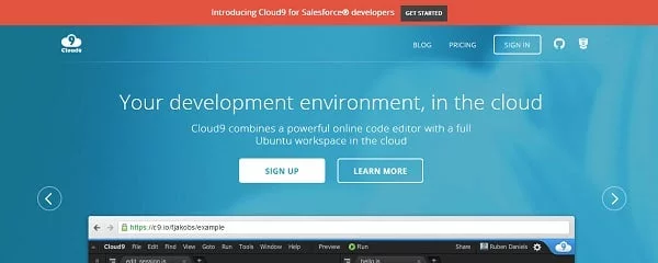 cloud9 cloud tools for web designers and developers