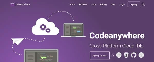 codeanywhere cloud tools for web designers and developers