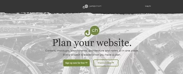 jumpchart tools for web designers and developers
