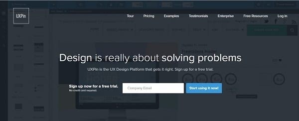 uxpin cloud tools for web designers and developers