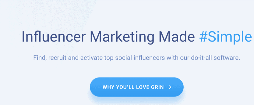 grin influencer marketing