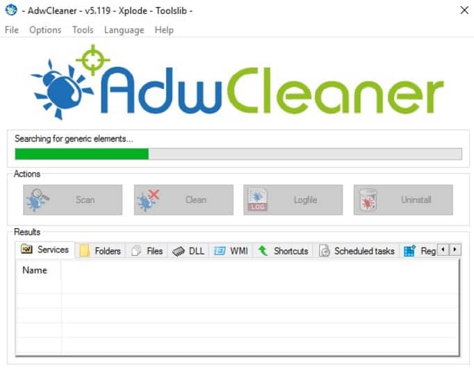 AdwCleaner Malware Diagnostic Tool