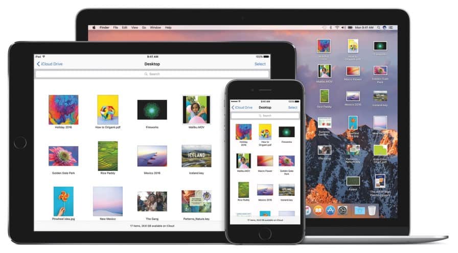 iCloud on macOS Sierra