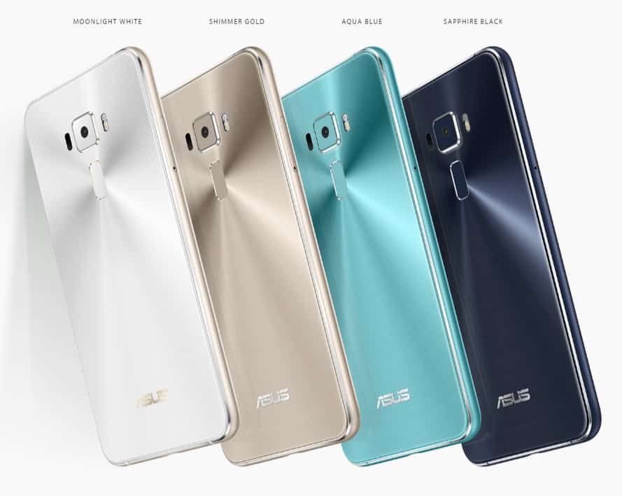 Asus Zenfone 3 - Color Variants