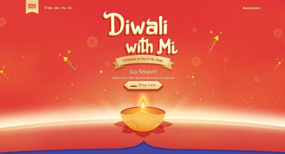 Diwali Sale with Xiaomi