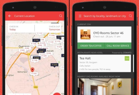 Oyo Rooms for Hotel booking