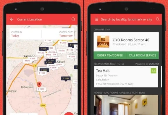 Oyo Rooms for Hotel booking