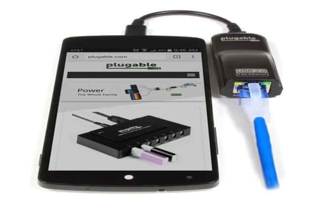 USB OTG CABLE - LAN Connection