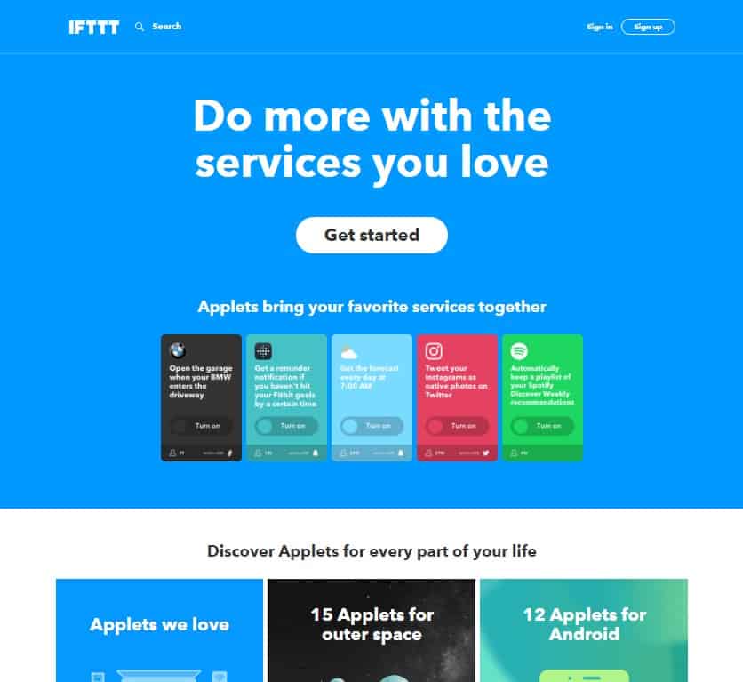 Boost Your Productivity With IFTTT