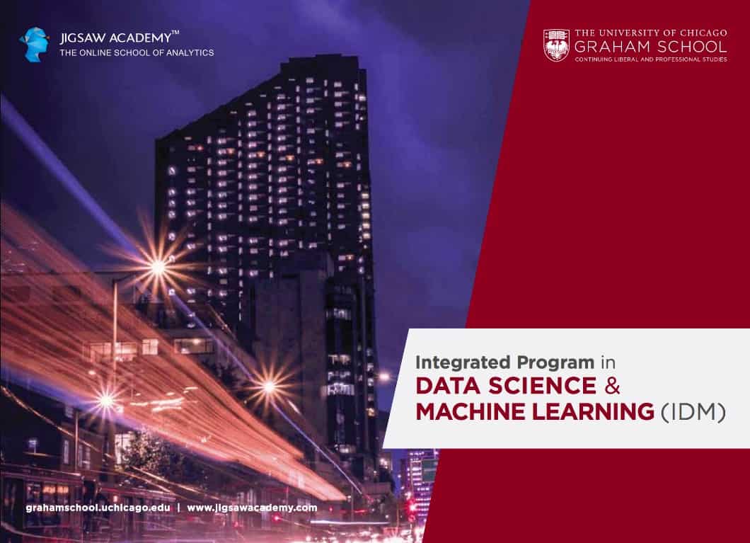 Jigsaw Academy in association with University of Chicago launches an Integrated Program in Data Science and Machine Learning