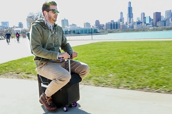 electric luggage scooter