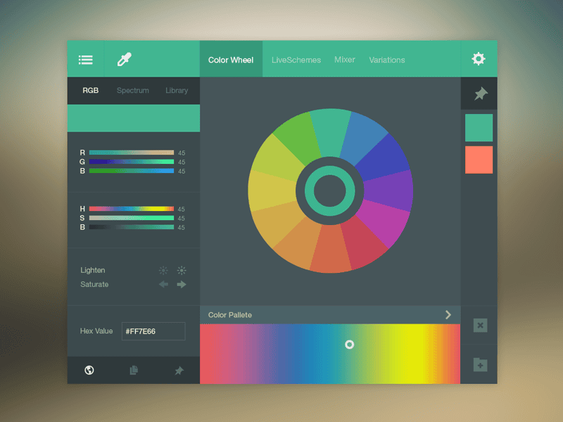 color tool brand wheel picker