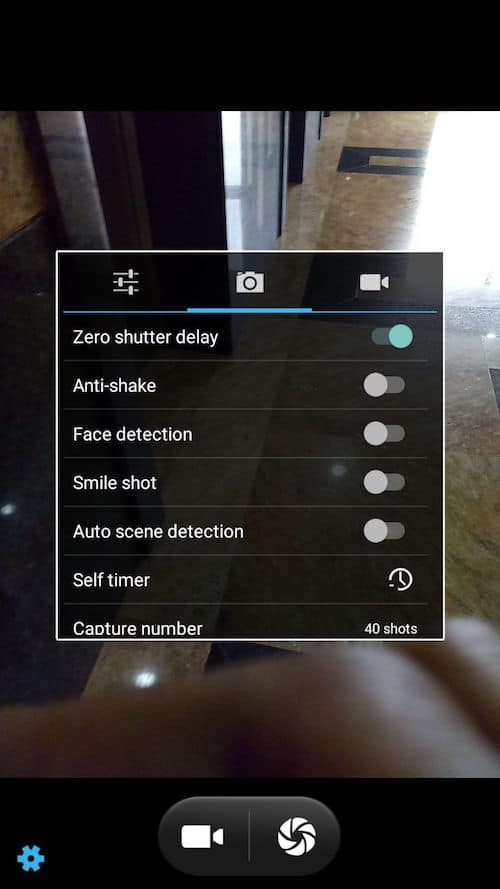 infocus turbo 5 plus camera settings