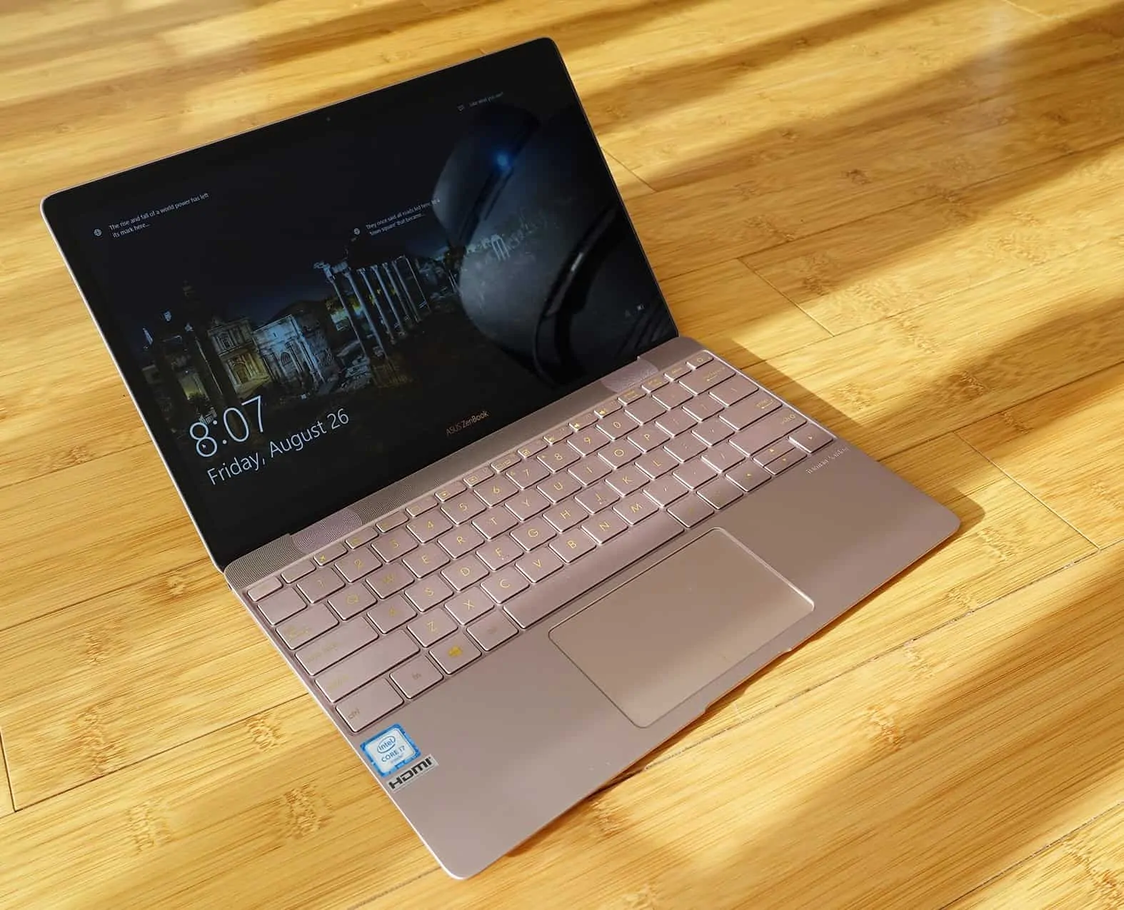 asus zenbook 3-design