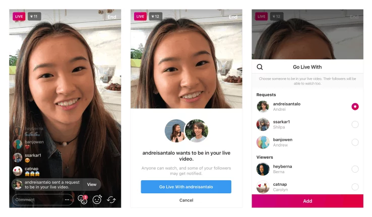 Top 10 Instagram Updates You Wouldn't Want To Miss TechGYO_Requesting to join Live- Instagram Updates